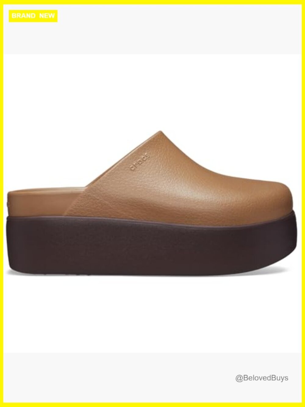 Women's Platform Clogs – Lightweight Waterproof Mules with Croslite Cushioning - Picture 5 of 7